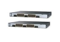 24 Port 4 SFP Cisco Managed Network Switch WS-C3750G-24TS-E1U Jumbo Frame Support