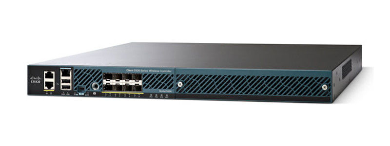 1RU Cisco Wireless Controller 5500 Series 10/100/1000 RJ-45 AIR-CT5508-100-K9