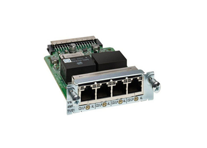 Sealed VWIC3-4MFT-T1/E1 Cisco EHWIC Modules E1/T1 Router Voice WAN Card