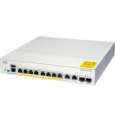 Commutateur optique industriel C1000-8P-2G-L 8 x 10 100 1000 ports Ethernet PoE+