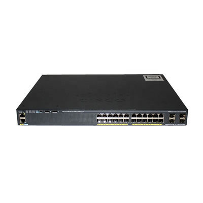 WS-C2960X-24PD-L Commutateur réseau 24 ports Commutateur Ethernet 24xGE PoE 370W 2x10G