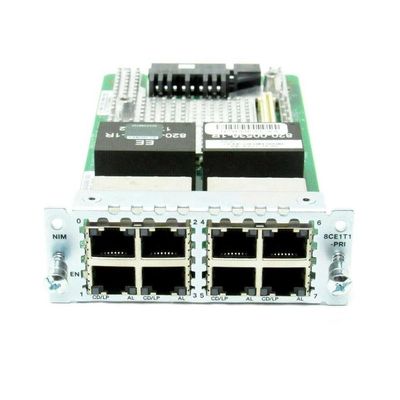 Commutateur de réseau de gigabit de C6800-8P10G C6800 8 10GE gauche avec DFC4 intégré
